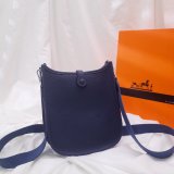 Best Quality Hermes Evelyne Navy blue TPM Mini Bags