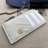 GG Marmont Gucci Best Quality Card Case Chain Wallet 751526 Bag
