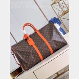 LVS Best Quality Keepall Bandoulière 50 Monogram Macassar Canvas M46771 Bag