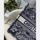 Dior High Quality Book Tote Best Quality Dior 41.5/36CM Oblique Embroidery