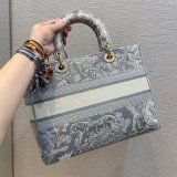 UK 1:1 Mirror High Quality Best Quality Lady Dior 32cm Bag