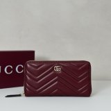 Best Quality Gucci GG Marmont Zip Around Wallet #837758 Bag