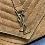 Best Quality YSL Top Monogram College 392737 Leather Shoulder Bag