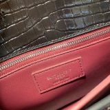 Saint Laurent AAA+ Best Quality Shoulder 377057 Black/Red Bags