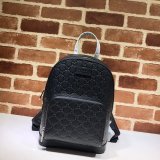 Gucci Signature Leather Backpack 450967 Best Best Quality Designer Bag