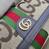Best Quality Gucci High Quality GG Supreme Ophidia Continental 523153 Wallet