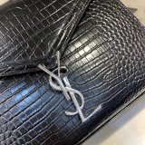 High Quality Best Quality YSL 578000 Cassandra Top Handle Black Bags