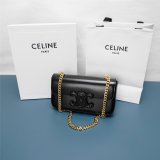 Fake Cheap Best Quality Celine Triomphe Handbags 21CM