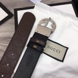 Fake Gucci 37MM Double G leather Best Quality belt