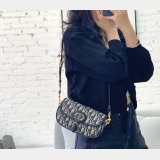 Best Quality Christian Dior Bobby East-West Blue Bag China Sale