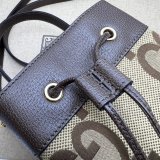 Best Quality Gucci Knockoff 550621 GG Supreme Ophidia Small Bucket Bag