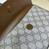 Gucci Best Quality Horsebit 1955 Small Brown or White Leather Shoulder 645454 Bag