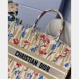 Christian Dior Best Quality Book Tote Oblique Embroidery