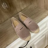 Perfect Dior Best Quality Openwork Embroidery Fisherman Shoes