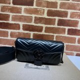 Gucci 1:1 High Quality Best Quality GG Marmont Shoulder 734814 Bag