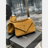 Best Quality YSL Top Monogram College 392737 Leather Shoulder Bag