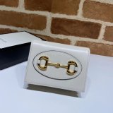 AAA+ Gucci Best Quality 1955 Horsebit card case 621887 wallet
