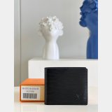Louis Vuitton Men Best Quality M64002 Slender Wallet Monogram Eclipse Canvas