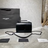 Buy Best Quality YSL Sunset 19cm Bags Online Black