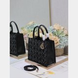 Dior Best Quality 1265/1286 1:1 Mirror Book Tote High Shopping Bags