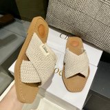 1:1 Mirror Image Best Quality Chloe Roman Sandals Shoes