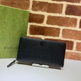 Gucci Best Best Quality 456117 GG Marmont zip around wallet