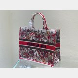 Best Best Quality Handbag 2022 Dior Designer Book Totes Red for Cheap