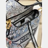 Christian Dior Selling High-quality Best Quality Oblique Saddle 9012/0446 Bag
