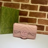 Best High Quality Best Quality Gucci GG Marmont belt 699757 bag