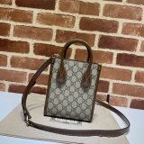 Shop Now Gucci Best Quality Mini tote bag with Interlocking G 671623 GG Supreme