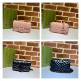 Best High Quality Best Quality Gucci GG Marmont belt 699757 bag