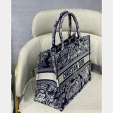 Dior High Quality Book Tote Best Quality Dior 41.5/36CM Oblique Embroidery