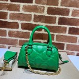 Gucci Best Perfect GG matelassé leather top handle 702251 Best Quality bag