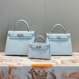 Hermes Outlet Epsom Kelly 19/25/28CM 1:1 Best Quality Bag