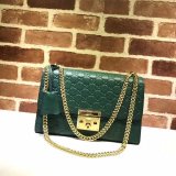Best Quality 7 Star Gucci Padlock medium GG shoulder 409486 bag