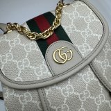 Ophidia Gucci Backpack Ebony Supreme #795221 Best Quality Handbag