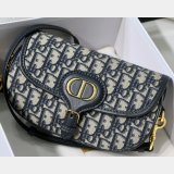 Best Quality Christian Dior Bobby East-West Blue Bag China Sale