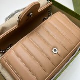 Luxury 7 Star Best Quality Gucci 476433 GG Marmont matelassé mini bag