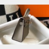 AAA Best Quality Hermes Mini Kelly Grey Bags