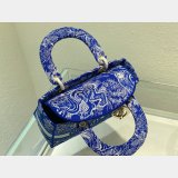 Cheap Best Quality Designer Christian Dior Lady Dior 24cm Handbags