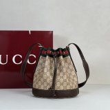 Gucci 876060/A002GW/875238 Bucket Web Crossbody 1:1 Bag