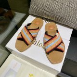 1:1 Mirror Image Best Quality Chloe Roman Sandals Shoes