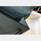 Hermes Best Quality Mini Kelly Epsom leather ArmyGreen Bags