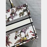 Christian Dior 26.5/36/41.5CM AAA+ Best Quality Canvas CD Book Tote Bag