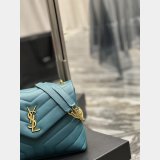 High Quality Designer Loulou Best Quality Saint Laurent Handbags Green Wholesale