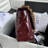 CC Best Quality 26CM Goatskin Gold-Tone Silver-Tone & Ruthenium