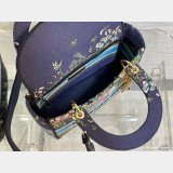 Christian Dior AAA+ Best Quality Canvas Lady 24CM Tote Bag