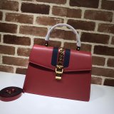 Best Quality Gucci Cheap 431665 Sylvie medium top handle bag