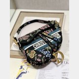 Best Quality Designer Dior Oblique Saddle Bags 9012/0446 On Sale
