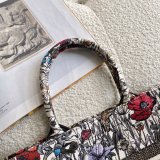 High Quality Dior Book Tote Rose Best Quality Dior Oblique Embroidery